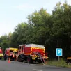 photo une vingtaine d’engins de pompiers auraient été engagés entre écommoy et laillé, ce mardi 10 juin 2025 en fin de journée.