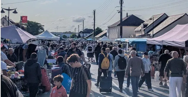 photo  plus de 250 exposants ont occupé 600 emplacements, dimanche, et le public est venu nombreux. les bénéfices de cette manifestation organisée par l’association des parents d’élèves des écoles publiques (apeep) , la plus importante de l’année pour l’association, serviront à financer les projets et les sorties des écoles. une dernière manifestation pour cette année, mobilisera l’association et les bénévoles de l’apeep : la fête des écoles publiques samedi 28 juin. informations et contact par tél. 06 25 53 81.  &copy;  ouest-france 