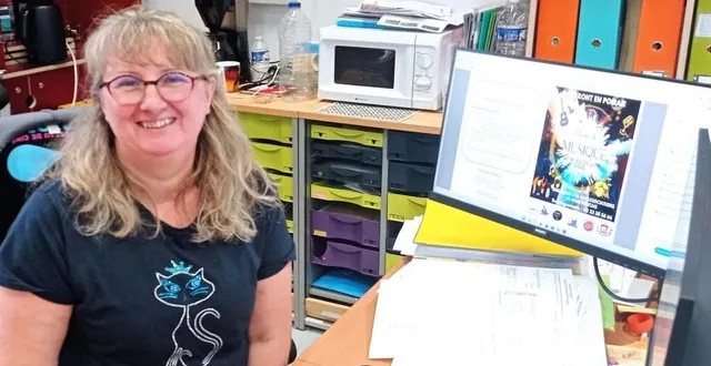 photo  marie-laure prod’homme, responsable de la maison des associations comité socio culturel, est très satisfaite de l’organisation et programmation de cet événement festif.  &copy;  ouest-france 