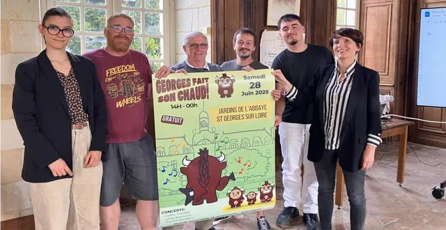 photo  les acteurs de la fête populaire georges fait son chaud.  &copy;  co 