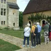 photo  les questions fusaient chez les visiteurs devant la restauration du manoir. 