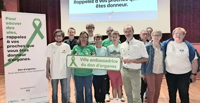 photo  loué devient la deuxième commune ambassadrice du don d’organes en sarthe, après sablé-sur-sarthe.  &copy;  le maine libre 