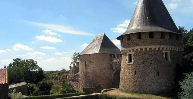 photo  la forteresse à champtoceaux est à découvrir durant les journées européennes de l’archéologie.  &copy;  archives ouest-france 