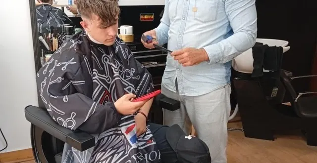 photo  zinedine mebarky dans son nouvel espace.  &copy;  ouest-france 