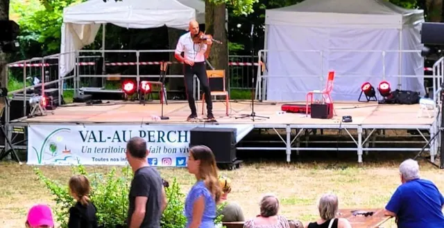 photo  le parc de la pelzinière, au theil-sur-huisne, accueillera la deuxième soirée samedi 14 juin 2025.  &copy;  ouest-france 