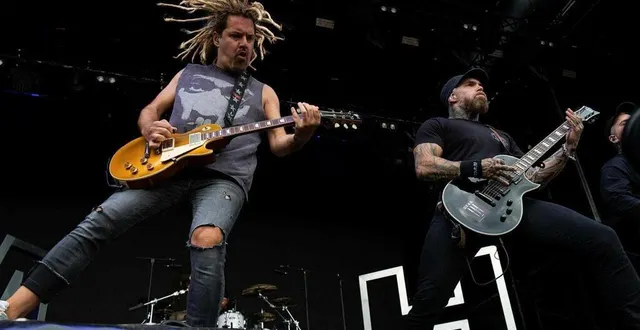 photo  mass hysteria remplace, au pied levé, ultra vomit au festival art sonic à briouze, dans l’orne.  &copy;  ouest-france / archives 