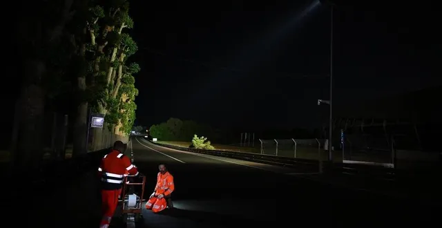 photo  ce mercredi 11 juin 2025, les agents du département étaient dès 3 heures du matin sur le circuit pour commencer les premiers aménagements.  &copy;  département de la sarthe 