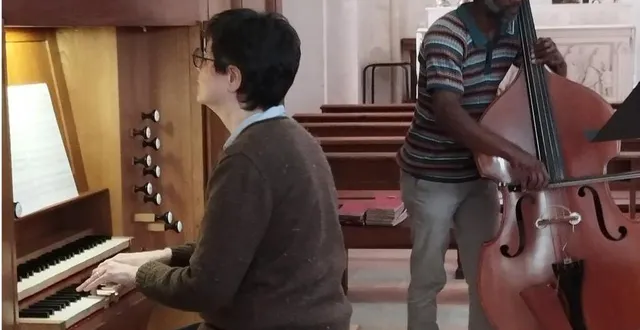 photo  les élèves ont joué des airs de bach, haendel, mozart…  &copy;  le maine libre 