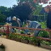 photo les enfants de l’école d’aigné ont été reçus dans le jardin dejean-yves et lucette fauveau en mai dernier.