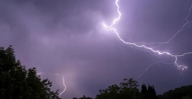 photo  après une accalmie ce jeudi après-midi, les orages seront de retour dans le maine-et-loire, ce vendredi 13 juin (photo d’illustration).  &copy;  archives afp 