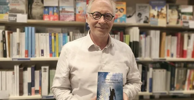 photo  philippe rafin dédicacera à la librairie l’ancre des mots à sablé-sur-sarthe, ce samedi 14 juin 2025.  &copy;  margaux rafin 