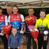 photo  les lauréats du prix cycliste de la municipalité. 
