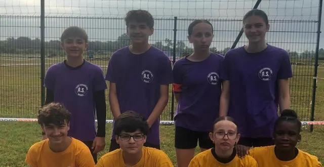 photo  les collégiens ont fait bonne figure au championnat de france de laser-run  &copy;  le maine libre 