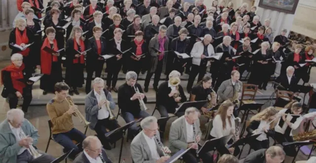 photo  la chorale s’est déjà produite dans l’église.  &copy;  archives ouest-france 