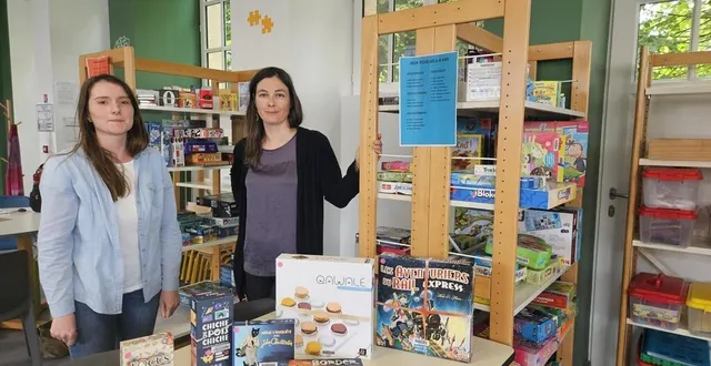 photo  aurélie auger et anne le bon sur le site de mamers.  &copy;  le maine libre 