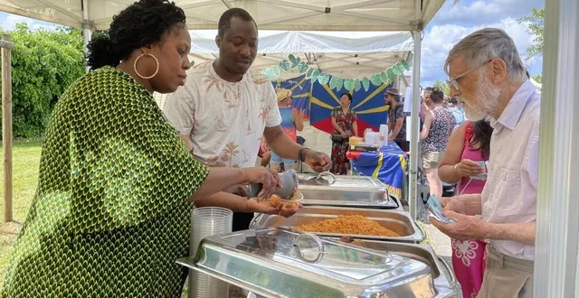 photo  la 42e édition de la fête d’ici et d’ailleurs s’est déroulée dans le quartier de courteille, à alençon, dimanche 15 juin 2025.  &copy;  ouest-france 