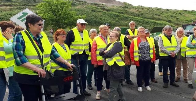 photo  la visite de l’entreprise de gestion des déchets a suscité des échanges intéressants.  &copy;  le maine libre 