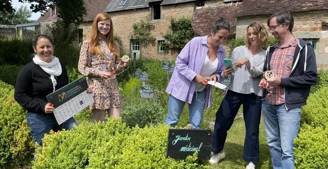 photo  pour fête les cinquante ans du parc naturel régional normandie-maine, l’équipe de la maison du parc de carrouges a créé un jeu inspiré des courses d’orientation et des jeux de piste.  &copy;  ouest-france 