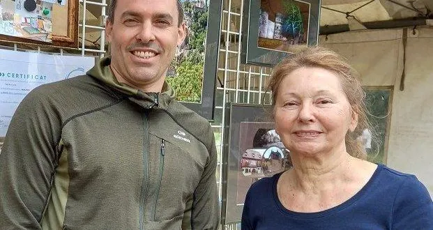 photo  gregory geindreau avec gabrielle garreau.  &copy;  ouest-france 