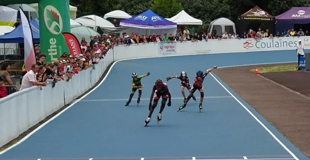 photo  le championnat de france de roller sur piste revient du vendredi 20 au dimanche 22 juin 2025 pour la 7e fois à coulaines (sarthe), comme ici en 2023.  &copy;  archives ouest-france 
