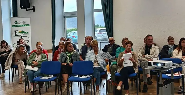 photo  une assemblée attentive aux présentations faites par le conseil d’administration.  &copy;  ouest-france 