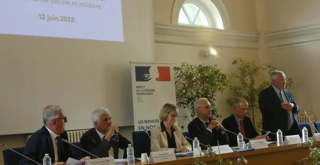 photo  jeudi 12 juin 2025, le contrat de plan état-région a été signé à mortagne-au-perche (orne).  &copy;  ouest-france 