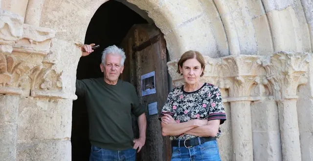 photo  l’association de sauvegarde de l’église de la jaillette a invité nine geslin à exposer au sein de cet édifice datant de la fin du xiie siècle.  &copy;  ouest-france 