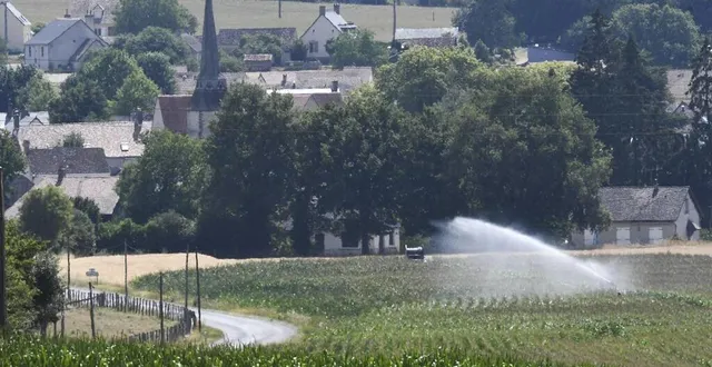 photo  l’arrosage des pelouses et potagers est interdit la journée sur ces deux bassins-versants.  &copy;  archives le maine libre - denis lambert 