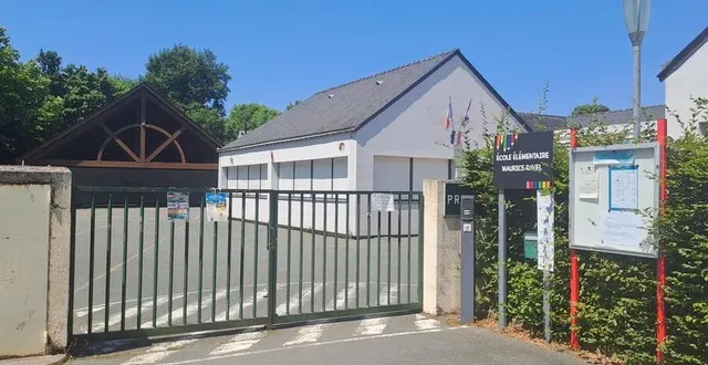 photo  l’école primaire publique maurice-ravel de beaucouzé, près d’angers, pourrait perdre une classe en septembre 2025.  &copy;  photo fournie par un parent d’élève 