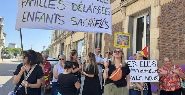 photo  le personnel du service social à alençon, jeudi 19 juin 2025.  &copy;  ouest-france 