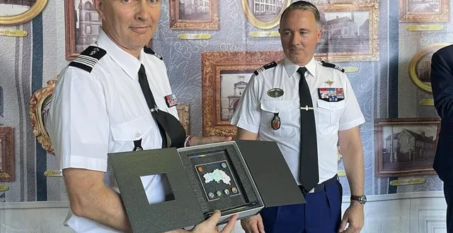 photo  le colonel roland marzin quittera l’orne le 31 juillet. il rejoint le groupement de gendarmerie de corse-du-sud.  &copy;  ouest-france 