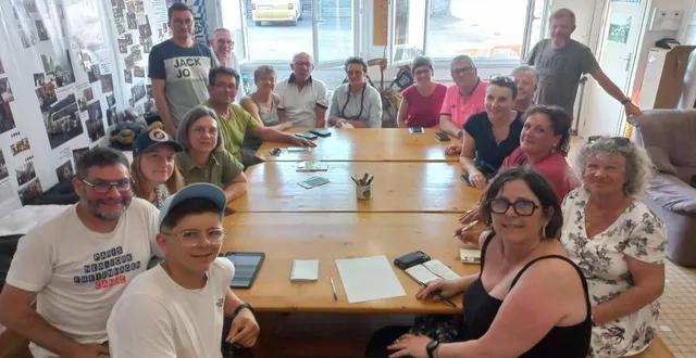 photo  soudé et motivé, le staff candéen veut être à la hauteur de ses 60 ans d’échange candé freinhagen.  &copy;  co 