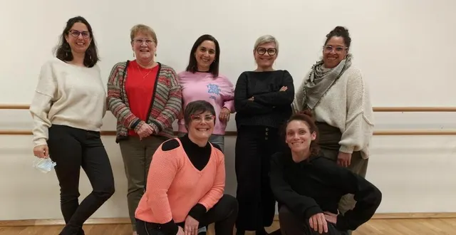 photo  les membres du bureau en janvier.  &copy;  archives ouest-france 