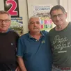 photo  de gauche à droite, martial legendre, eric cohen et yves lizet du comité de direction. 