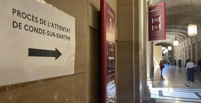 photo  le procès de l’attentat de condé-sur-sarthe s’est ouvert le 2 juin 2025.  &copy;  archives ouest-france 