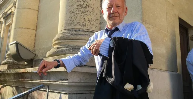 photo  édouard martial, l’avocat de l’accusé.  &copy;  monique castro / ouest-france 