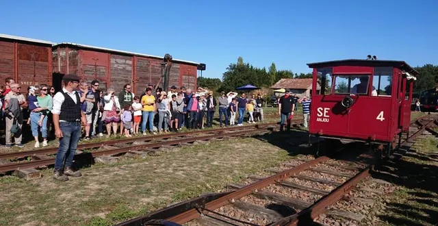 photo  l’univers du petit anjou est à découvrir tout l’été à la gare de la roche de saint-jean-de-linières.  &copy;  archives ouest-france 