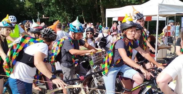 photo  près de 900 vikings ont participé au rall’île dimanche dernier.  &copy;  ouest-france 