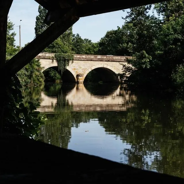 photo les quais de la fuie des vignes offrent un cadre bucolique et frais aux promeneurs.  ©  ouest-france