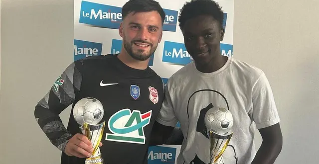 photo  les étoiles du maine libre pour les mois d’avril et mai 2025 : enzo lamay (noyen-sur-sarthe, d1) et samba dramé (mamers, r3).  &copy;  le maine libre 