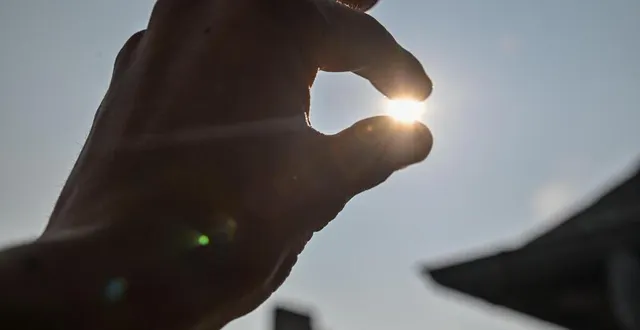 photo  il fera très chaud en maine-et-loire ce week-end.  &copy;  mathis harpham / ouest-france 