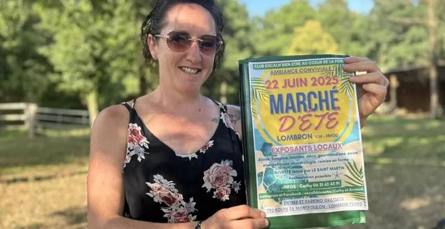 photo  le marché d’été organisé par cathy beauchesne se déroule dimanche au 792, route de montfoulon.  &copy;  le maine libre 
