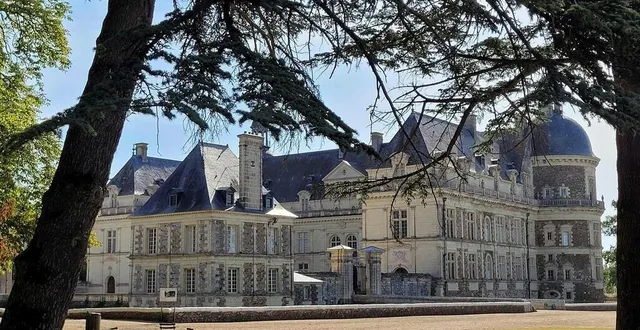 photo  le château de serrant, à saint-georges-sur-loire, en maine-et-loire.  &copy;  archives ouest-france 