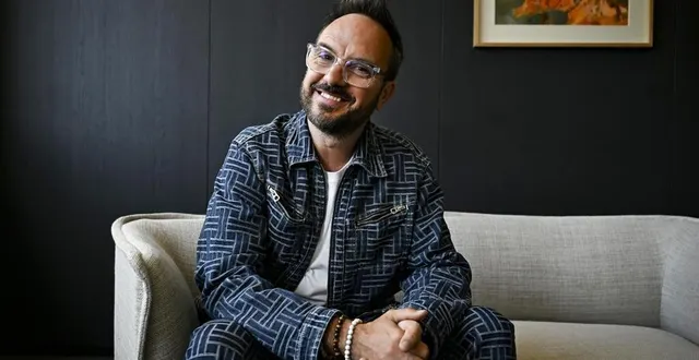 photo  jarry, le 11 juin 2025, invité au siège de ouest-france (ille-et-vilaine).  &copy;  vincent michel / ouest-france 