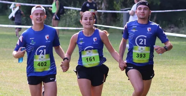 photo  alice perruchot, vainqueure des 15 km.  &copy;  léane charpentier 
