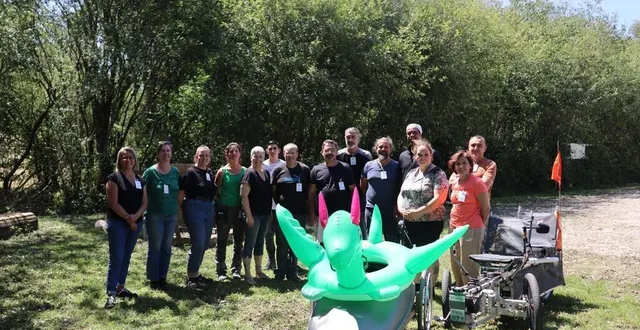 photo  jeudi 19 juin 2025, la recyclerie des fourmis vertes de landisacq (orne) organisait, pour la première fois, une journée d’atelier avec pour but de faire se rencontrer des potentiels recruteurs et des demandeurs d’emploi.  &copy;  ouest-france 