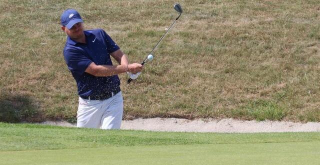 photo james morrison n’a eu besoin que d’un tour de playoff pour prendre le meilleur sur max kennedy. © ouest-france