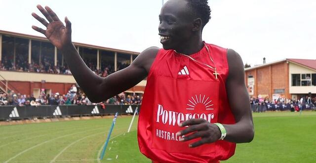 photo gout gout, le nouveau prodige du sprint mondial. © morgan hancock / getty images via afp