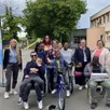 photo  un tricycle adapté a été remis à l’ime malecot du mans. 