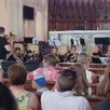 photo  l’église était comble pour applaudir la classe orchestre de l’école de musique de l’école saint-martin. 